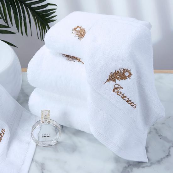 Set di asciugamani decorativi da cucina e da bagno, di qualità per hotel e spa, assorbenti e morbidi