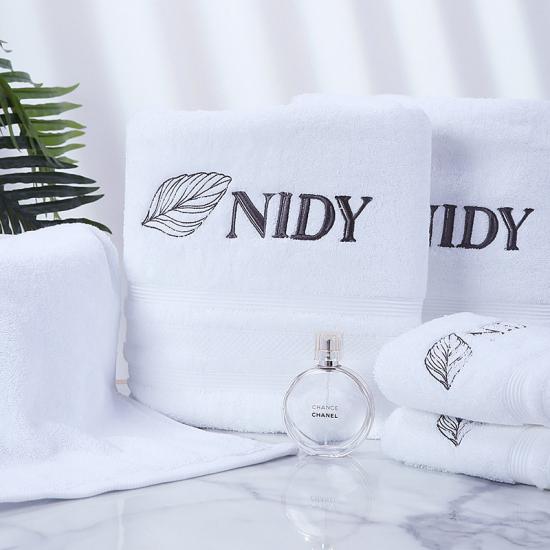 American Soft Linen White Bath Towel Set