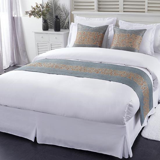 4 star hotel bed sheets with bed runner