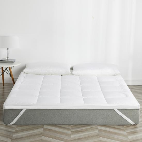 Coprimaterasso per testiera letto con cuscino comfort